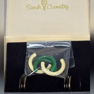 Vintage Sarah Coventry Interchangeable Pierced Earrings